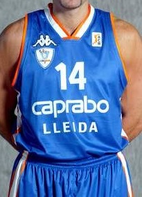 CAPRABO Lleida básquet 2003 – 2004 home jersey
