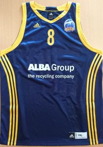 Alba Berlin 2011 – 2012 away jersey