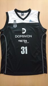 Dominion Bilbao Basket 2015 – 2016 home jersey