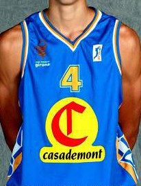 Casademont Girona 2002 – 2003 home jersey