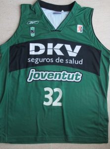 DKV Joventut Badalona 2005 – 2006 home jersey