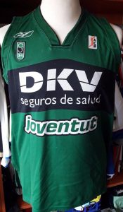 Joventut Badalona 2007 – 2008 home jersey