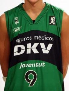 DKV Joventut Badalona 2008 – 2009 home jersey