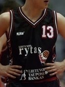 BC Lietuvos rytas 1998 – 1999 away jersey