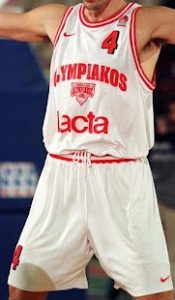 Olympiacos B.C. 1998 – 1999 away jersey