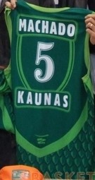 Basketball Club Žalgiris Kaunas 2006 – 2007 home jersey