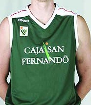 Caja San Fernando Sevilla 2006 – 2007 home jersey