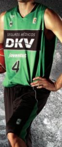 DKV Joventut Badalona 2010-2011 home jersey