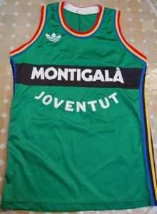 Montigalá Joventut Badalona 1990-1991 home jersey