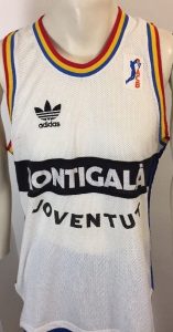 Montigala Joventut Badalona 1990-1991 away jersey