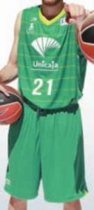 UNICAJA Malaga 2011-2012 home jersey