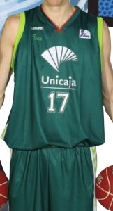 UNICAJA Malaga 2012-2013 home jersey