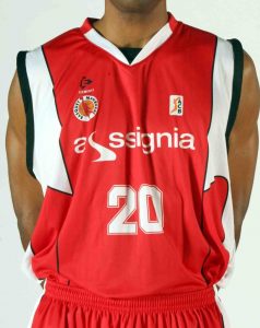 Assignia Manresa 2010-2011 home jersey