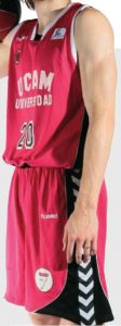 UCAM Murcia 2011-2012 home kit