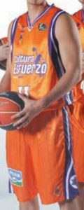 Valencia Basket 2011-2012 home kit