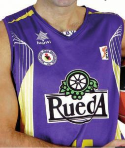 Baloncesto Valladolid 2010-2011 home jersey