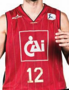 CAI Zaragoza 2012-2013 home jersey