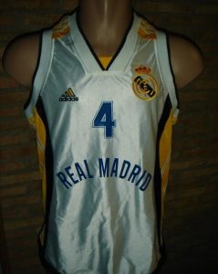 Real Madrid 1999-2000 home jersey