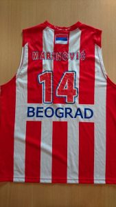 Red star Belgrade 2008-2009 home jersey