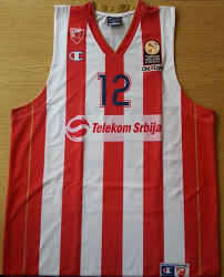 Red star Belgrade 2014-2015 home jersey