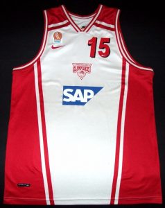 Olympiacos B.C. 2000 – 2001 Away kit