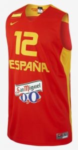 Spain 2012 – 2013 Home kit eurobasket 2013