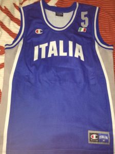 Italy 2003 – 2004 Home kit Olympic games