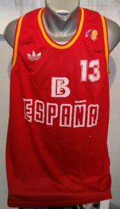 Spain 1985 – 1986 Home kit World Cup Mundobasket 86