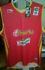 Spain 2006 – 2007 Home kit Eurobasket 2007