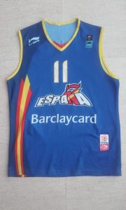 Spain 2004 – 2005 Home kit Eurobasket 2005 Serbia and Montenegro