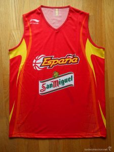 Spain 2005 – 2006 Home kit FIBA WORLD CHAMPIONS