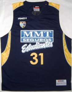 MMT Seguros Estudiantes 2008 – 2009 home jersey