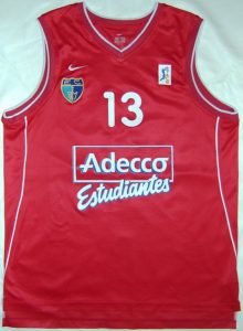 Adecco Estudiantes 2001- 2002 away kit