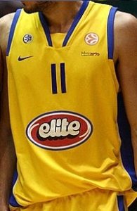 Maccabi Tel Aviv 2007 – 2008 Home kit