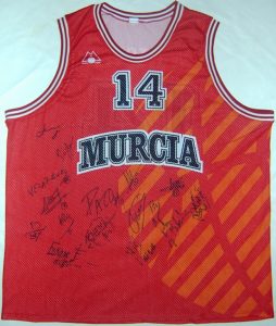 Baloncesto Murcia 1995 – 1996 Home kit