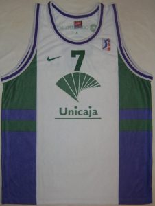 Unicaja Malaga 1998 – 1999 away kit