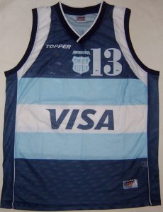 Argentina  Athens 2004 olympics second jersey