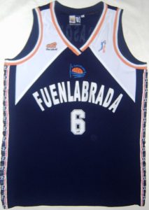 Baloncesto Fuenlabrada  1999-2000 home jersey