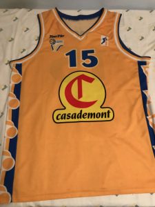 Casademont Girona 2001 – 2002 away kit