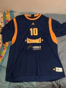 Khimki BC 2014 – 2015 kit warmup shirt