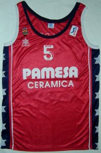 Pamesa Valencia Basket 2000 – 2001 Home kit