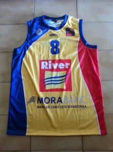 River Andorra Bàsquet 2013 – 2014 Home kit