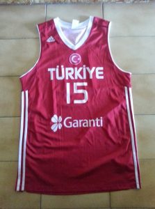 Turkey FIBA world cup 2010 Home kit