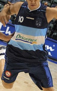 Argentina 2002 FIBA world cup second (away) kit