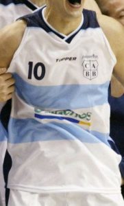 Argentina 2002 FIBA world cup first kit