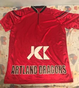 Artland Dragons 2012-13 shooting shirt