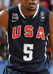 USA 2010 FIBA world cup away kit