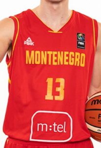 Montenegro Eurobasket 2017 home kit