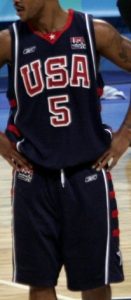 USA  2004 olympic games away jersey