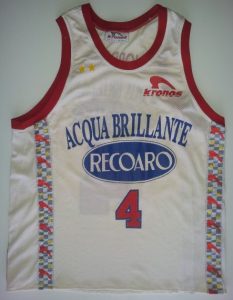 Reocaro Milano 1993-94 away kit